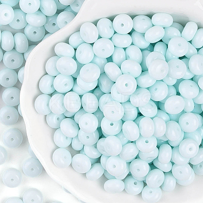 200Pcs Opaque Baking Paint Glass Seed Beads SEED-PA0001-01A-1