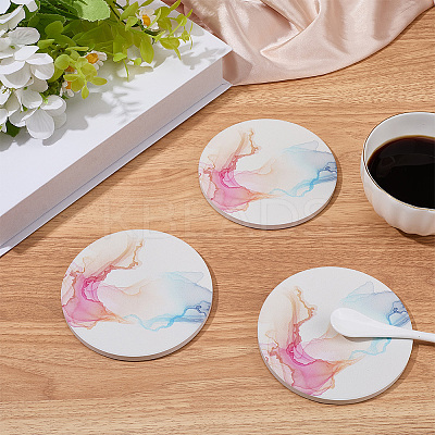3Pcs Porcelain Cup Mats PORC-DJ0001-01D-1
