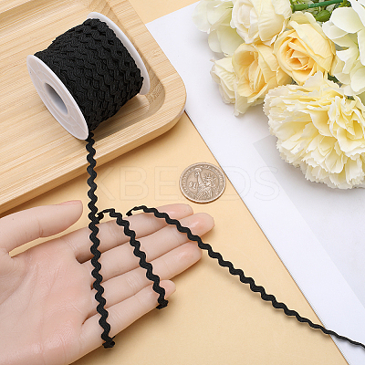 Polyester Wavy Fringe Trim OCOR-GF0003-44A-01-1