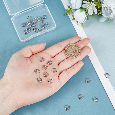 30Pcs 304 Stainless Steel Charms STAS-DC0005-42-1
