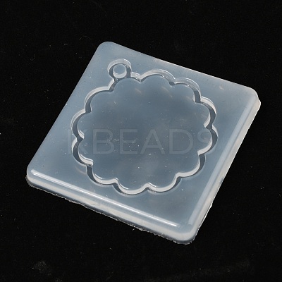 Flower Silicone Pendant Molds DIY-R078-14-1