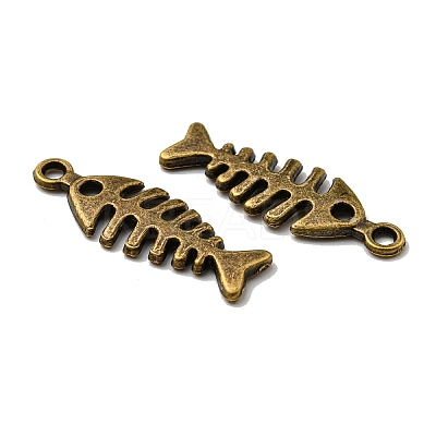 Tibetan Style Alloy Pendants TIBEP-5473-AB-LF-1
