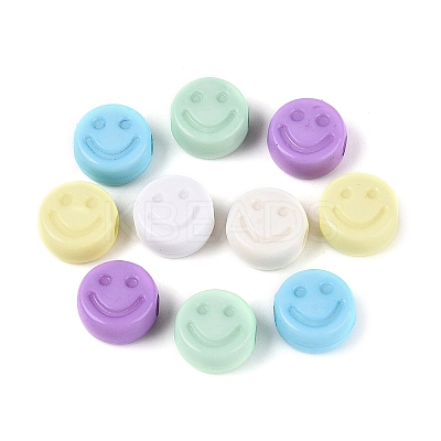 Opaque Acrylic Beads OACR-Q199-12-1