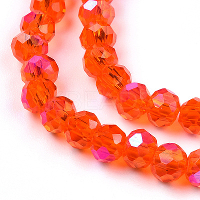 Electroplate Glass Beads Strands EGLA-A034-T1mm-L29-1