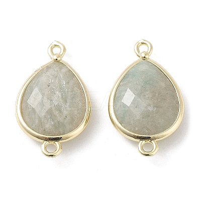 Natural Amazonite Links connectors G-L514-015E-1