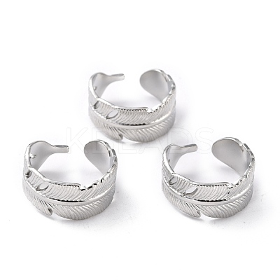 Tarnish Resistant 304 Stainless Steel Finger Rings RJEW-L102-23P-1