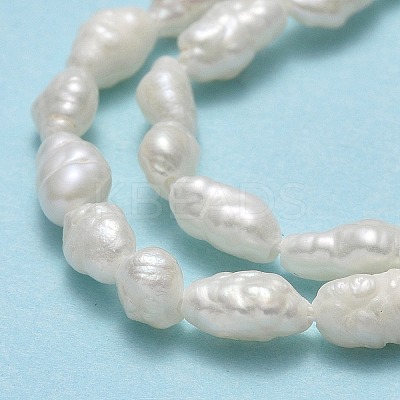 Natural Cultured Freshwater Pearl Beads Strands PEAR-J006-07A-1