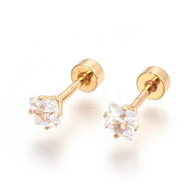 304 Stainless Steel Earlobe Plugs STAS-I113-30G-1