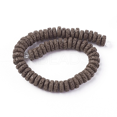 Natural Lava Rock Beads Strands G-F671-02A-12-1