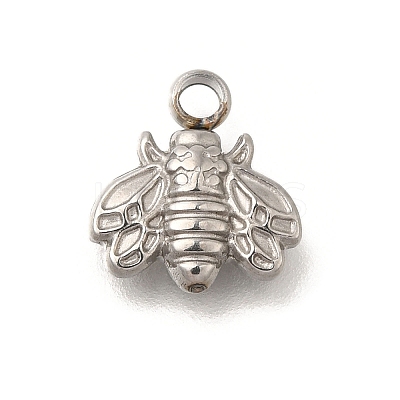 Anti-Tarnish 304 Stainless Steel Charms STAS-M075-13P-1