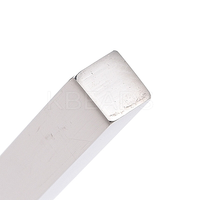 Tarnish Resistant 304 Stainless Steel Four Sides Engraved Pendants LS-STAS-I140-30B-S-1