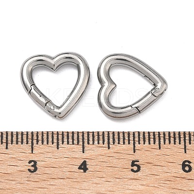 304 Stainless Steel Spring Gate Rings STAS-A138-07A-P-1