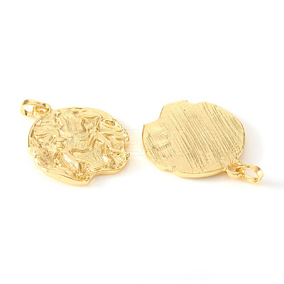 Brass Pendants KK-I672-02D-1