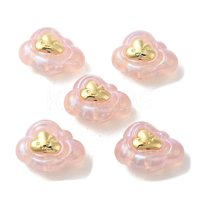 Resin Cartoon Cloud Beads RESI-C047-01C-1