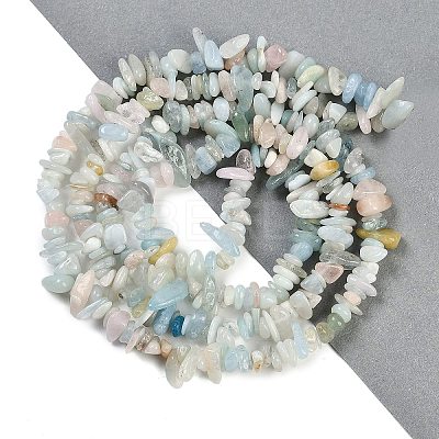 Natural Morganite Beads Strands LS-G-F716-03-A-1