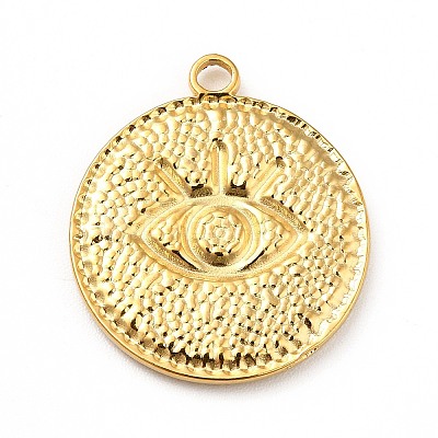 Ion Plating(IP) 304 Stainless Steel Pendants STAS-P312-19G-1