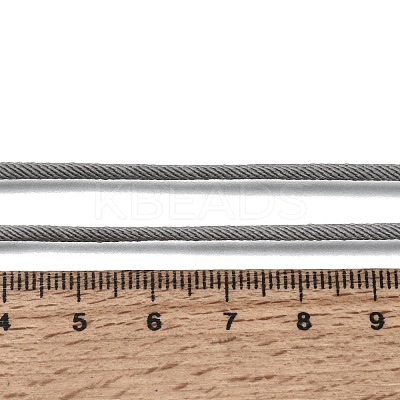 2.5MM Adjustable Braided Nylon Cords Necklace Making FB-CBAA152-02G-40-1