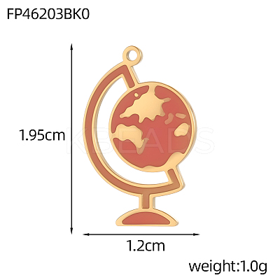 304 Stainless Steel Pendants STAS-OY012-64G-1
