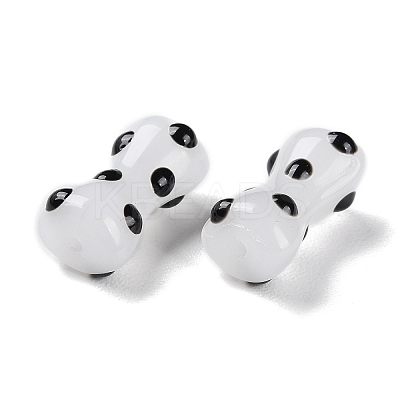Handmade Bumpy Lampwork Beads LAMP-C012-01G-1