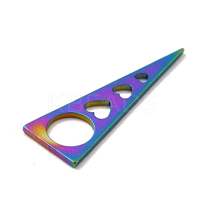 Ion Plating(IP) 201 Stainless Steel Pendants STAS-A066-11M-1