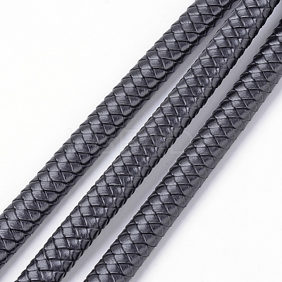 Leather Braided Cords WL-R009-12x6-01-1