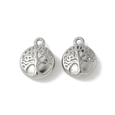 304 Stainless Steel Charms STAS-F320-02A-P-1