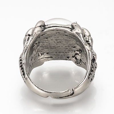 Adjustable Alloy Finger Rings RJEW-Q159-17B-1