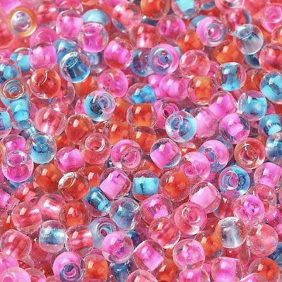 Transparent Glass Round Seed Beads SEED-B001-05A-14-1