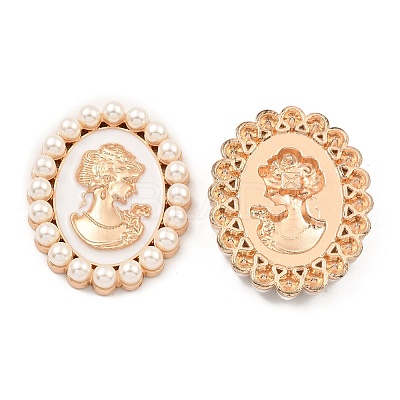 Zinc Alloy Enamel Cabochons LS-ENAM-Q501-01LG-01-1