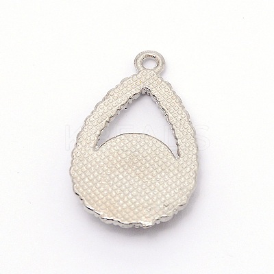 Zinc Alloy Enamel Pendants PALLOY-TAC0022-07-1