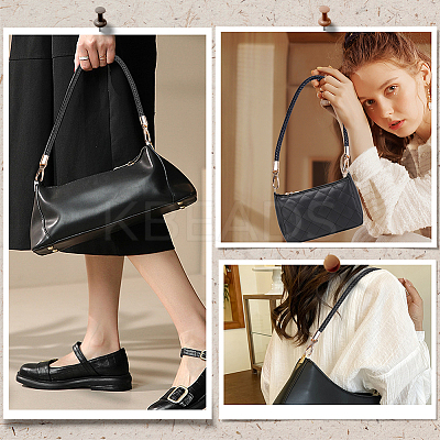 2Pcs Imitation Leather Bag Strap PURS-CL0001-17-1