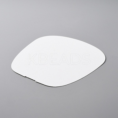 Blank Paper Fan Cardstocks DIY-WH0043-70-1