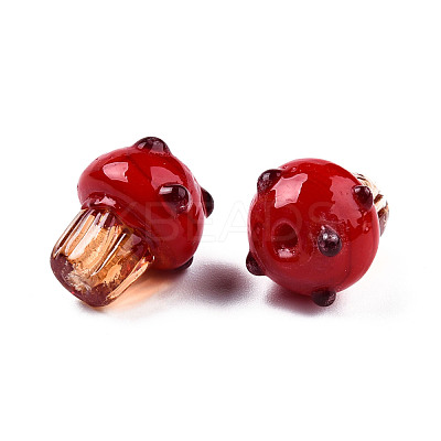 Handmade Bumpy Lampwork Beads LAMP-N029-014-1