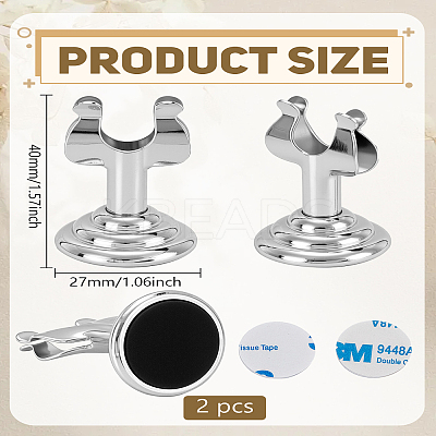 Stainless Steel Place Card Holders AJEW-WH0248-776P-1
