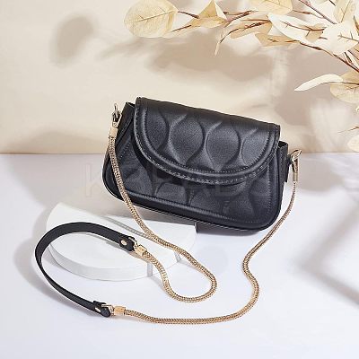 Iron Flat Snake Chain Bag Handles FIND-WH0111-109-1