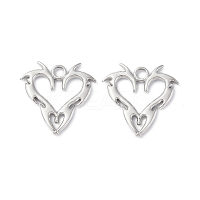 Non-Tarnish 304 Stainless Steel Pendants STAS-C066-31P-1