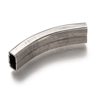 Non-Tarnish 304 Stainless Steel Slide Charms STAS-Z025-14P-1
