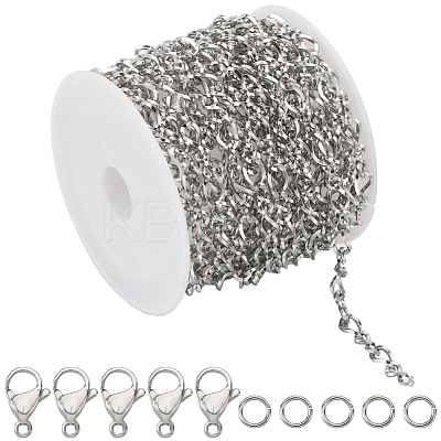 DIY Chain Necklace Barcelet Making Kit DIY-SC0022-12-1