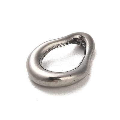 Non-Tarnish 304 Stainless Steel Linking Rings STAS-Q316-04A-P-1