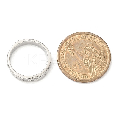 304 Stainless Steel Sun Shin Finger Ring for Women LS-RJEW-B109-04P-1