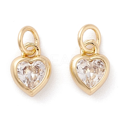 Brass inlaid Cubic Zirconia Pendants ZIRC-A019-13G-D-1
