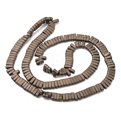 Electroplated Non-magnetic Synthetic Hematite Beads Strands G-C106-B01-09A-1