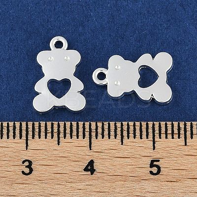 Rack Plating Alloy Pendants PALLOY-D029-16S-RS-1