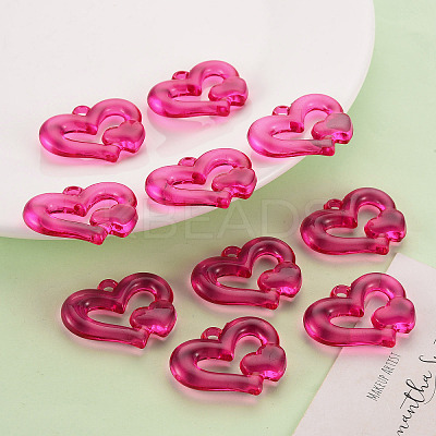 Transparent Acrylic Beads TACR-S154-57B-906-1