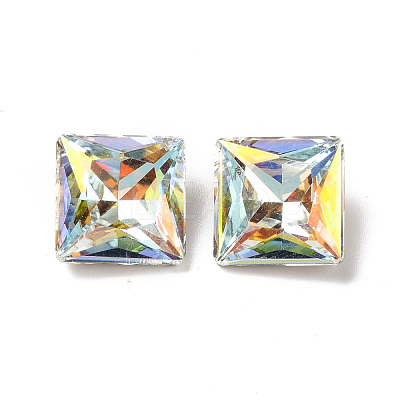 Light AB Style K9 Glass Cabochons RGLA-J039-D-001LA-1