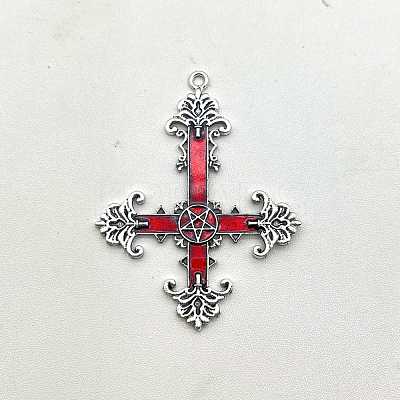 Alloy Enamel Big Pendants PW-WGEF157-01-1