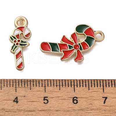 Christmas Theme Alloy Enamel Pendants FIND-M039-01F-1