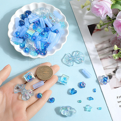 Acrylic  Beads Set OACR-SC0001-71A-1