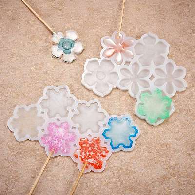 2Pcs 2 Style Food Grade DIY Silicone Molds DIY-SZ0006-12-1