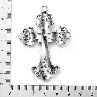 Alloy Rhinestone Big Pendants FIND-M078-04D-P-1